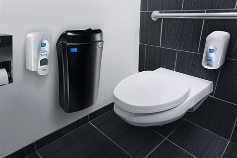 Sanitary bins for your washroom by Alsco