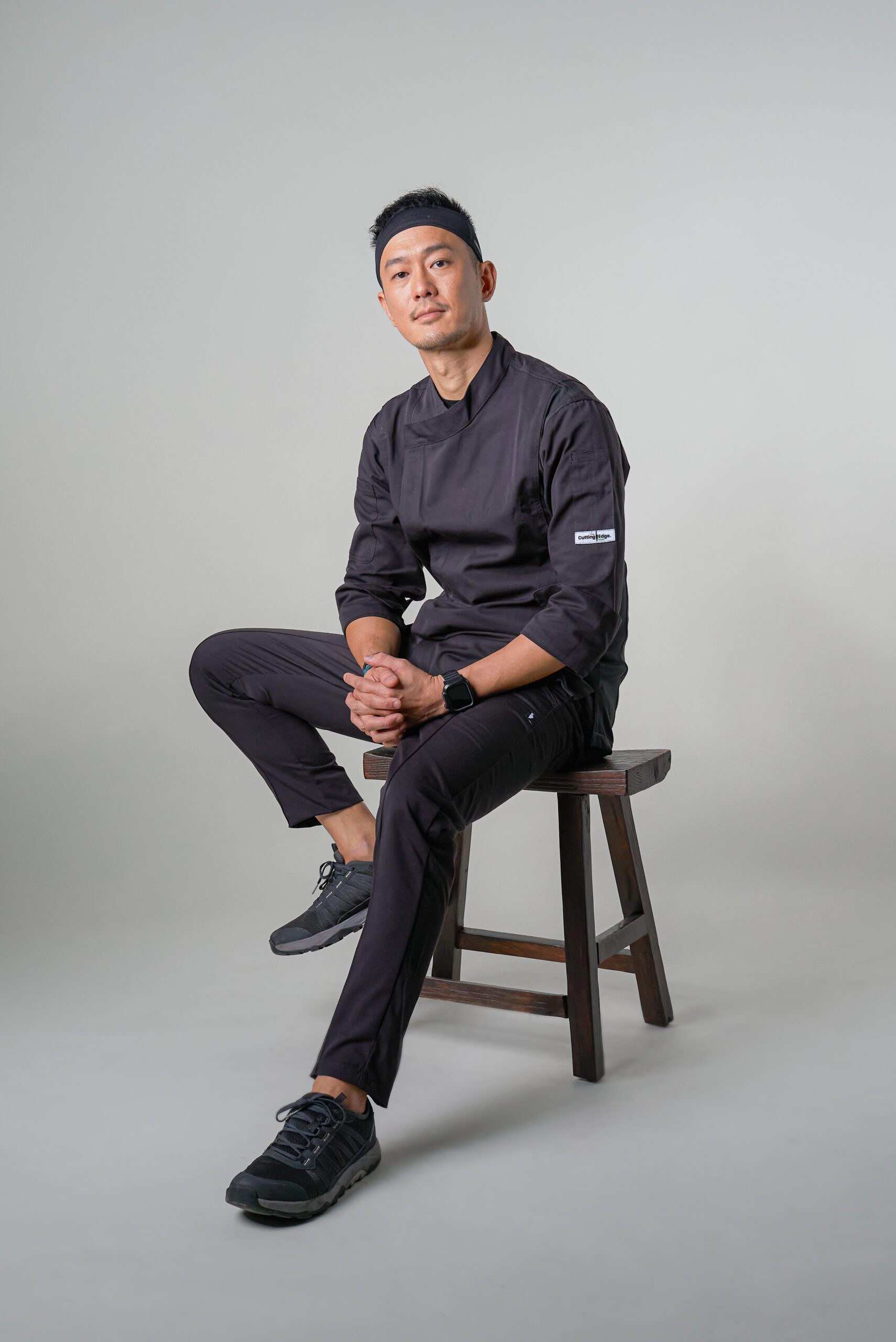 The Cutting Edge - Statement Black - Chef's Jacket