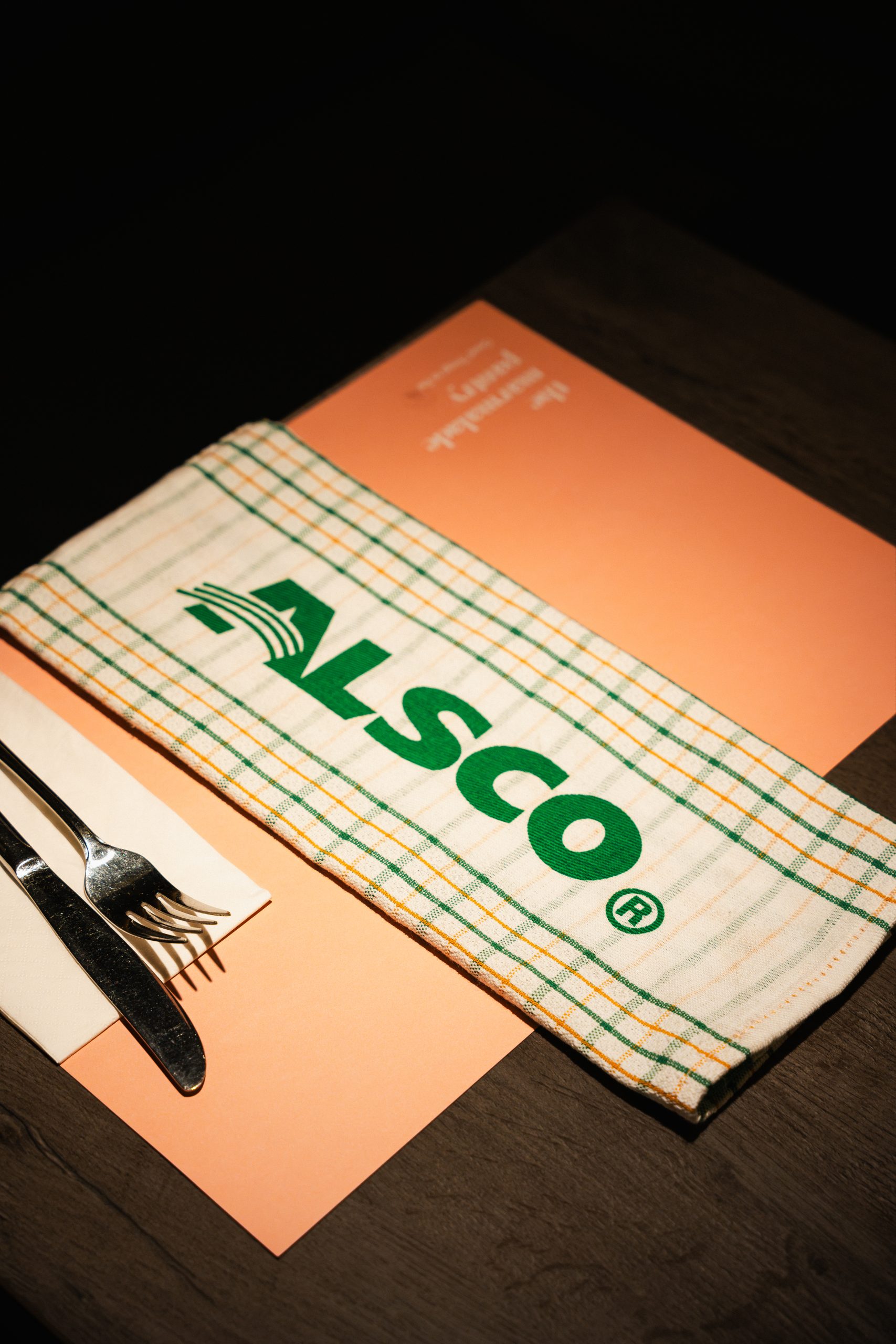 Professionally laundered hospitality linen from Alsco Uniforms Singapore